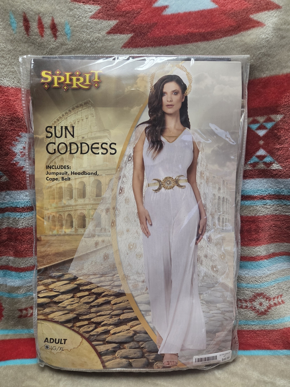 Spirit Halloween Sun Goddess Size: L/XL